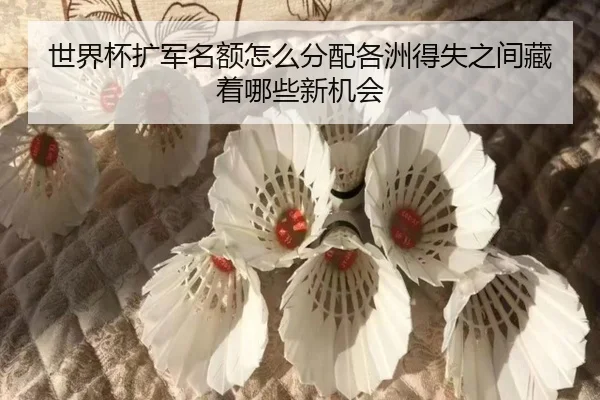世界杯扩军名额怎么分配各洲得失之间藏着哪些新机会 | jiuyou